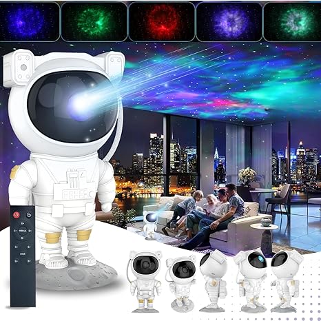 Astronaut Galaxy Projector with Remote Control