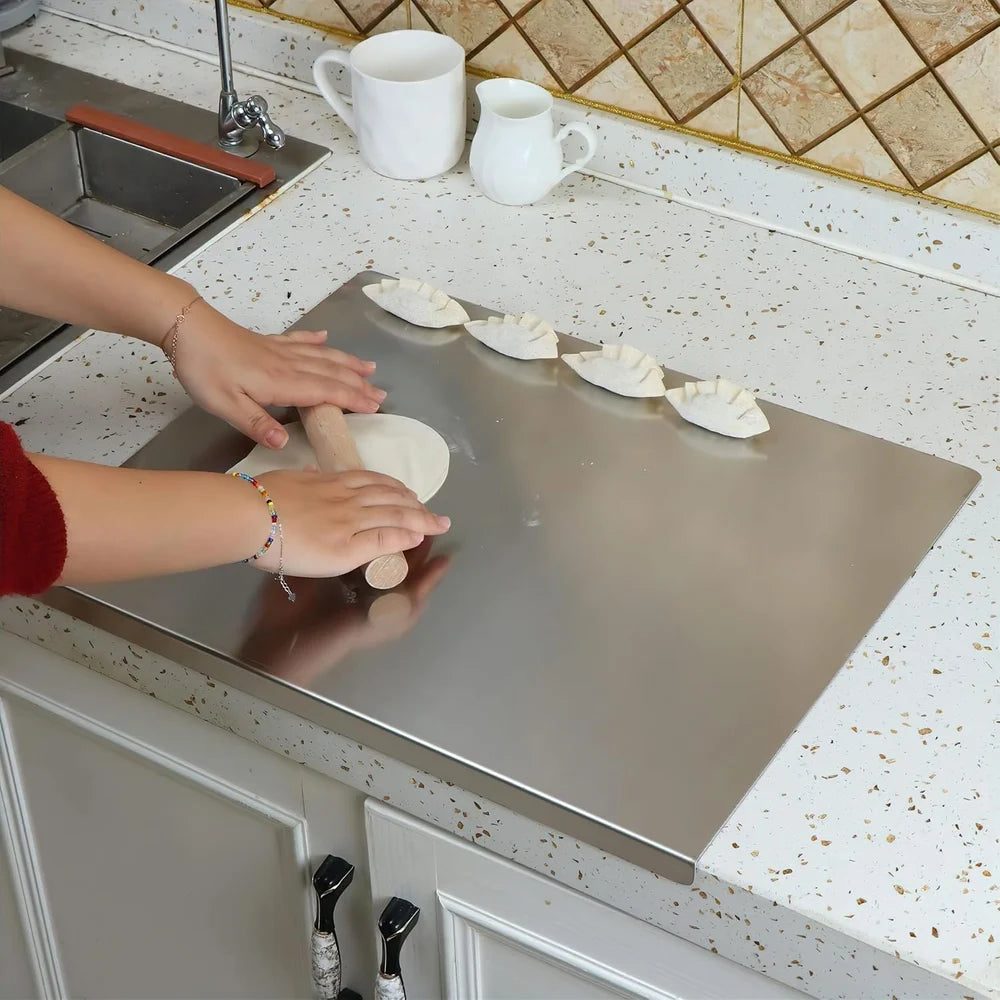 Stainless Steel Chopping Board (35x31cm)