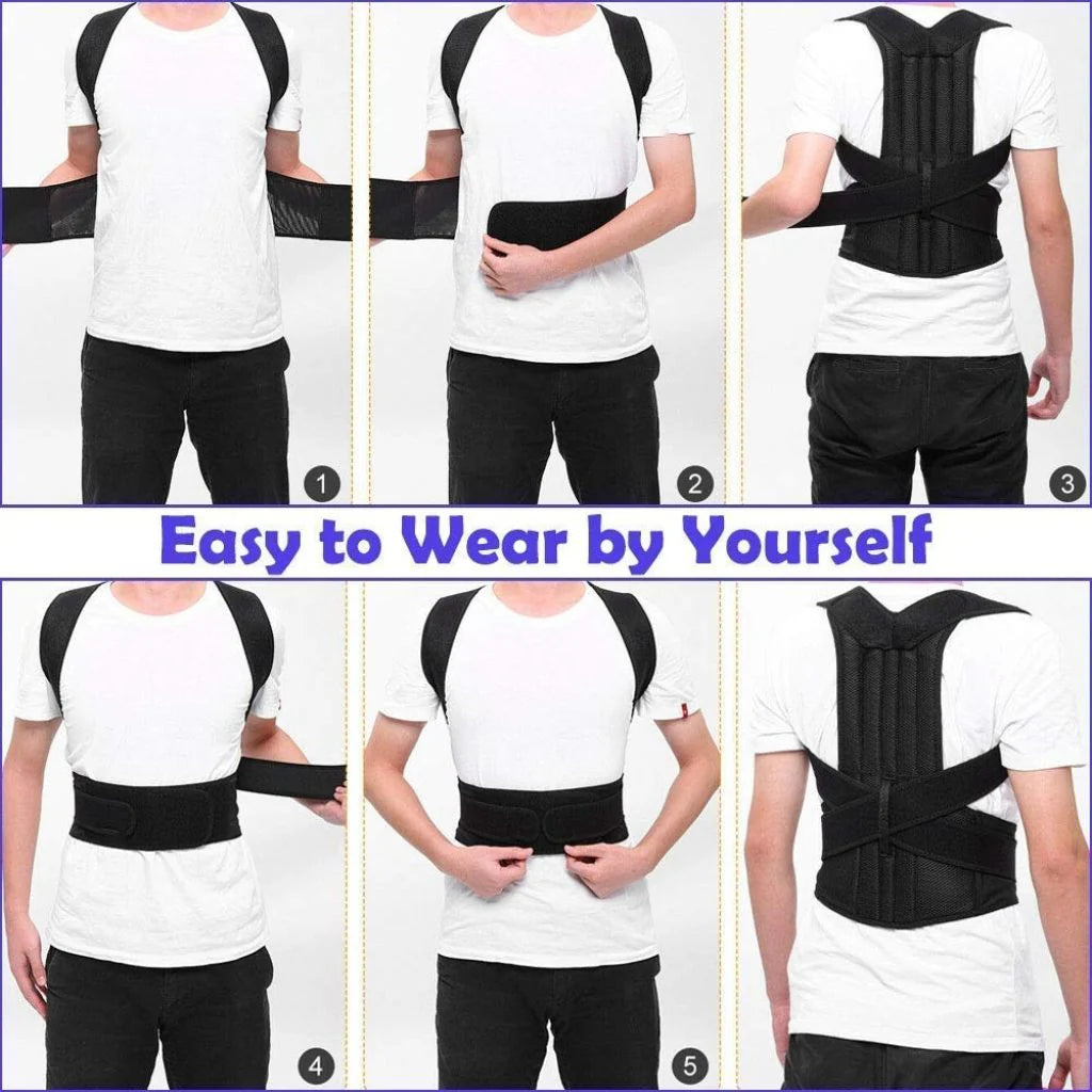 Posture Corrector Belt For Back Support For Men And Women