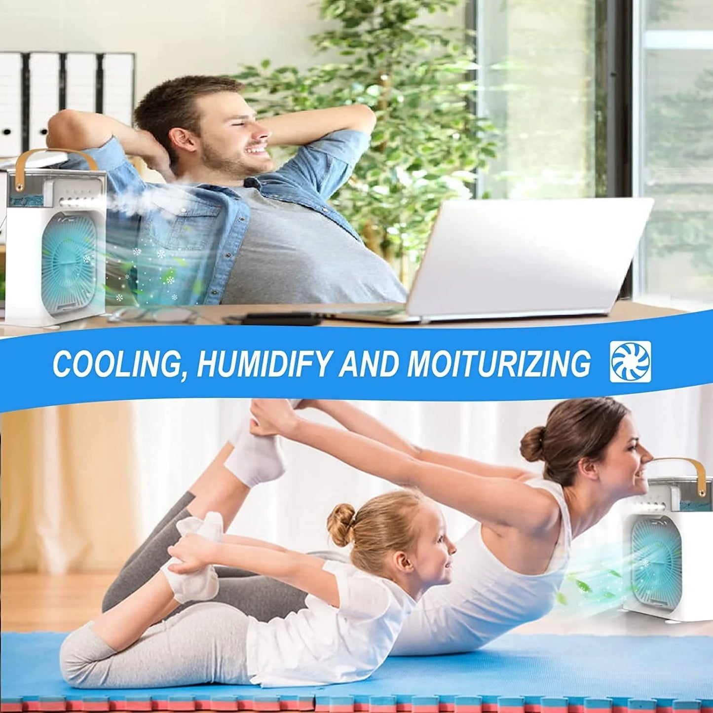 Portable Air Conditioner Fan Mini Air Cooler